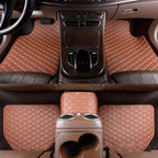 Universal Right Rudder Foot Pad Leather Quilted Embroidered Full Surround Pi-Mart