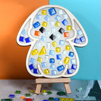 Handmade Mosaic Rabbit Decorations Pi-Mart