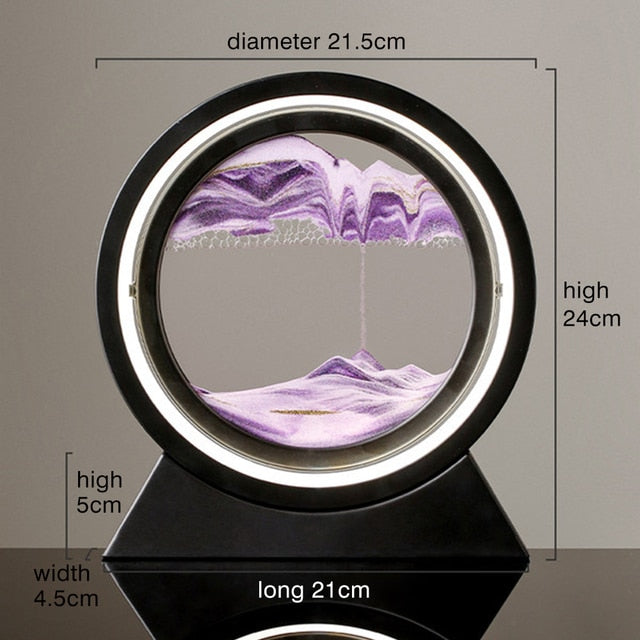 Moving Sand Art Landscape Table Lamp - SJB-DIAMOND ELITES