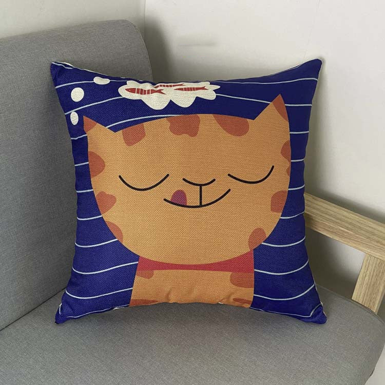 Cartoon pillow sofa cushion Pi-Mart