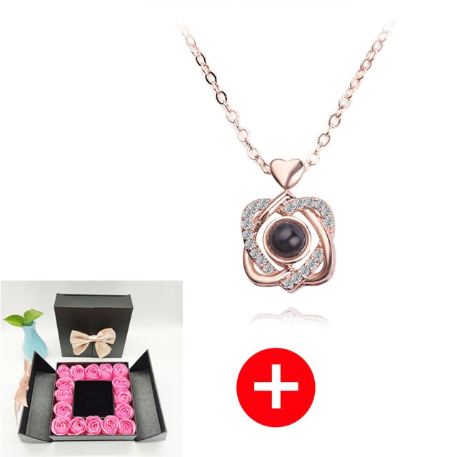 Artificial Rose Flower Gift Box Pi-Mart