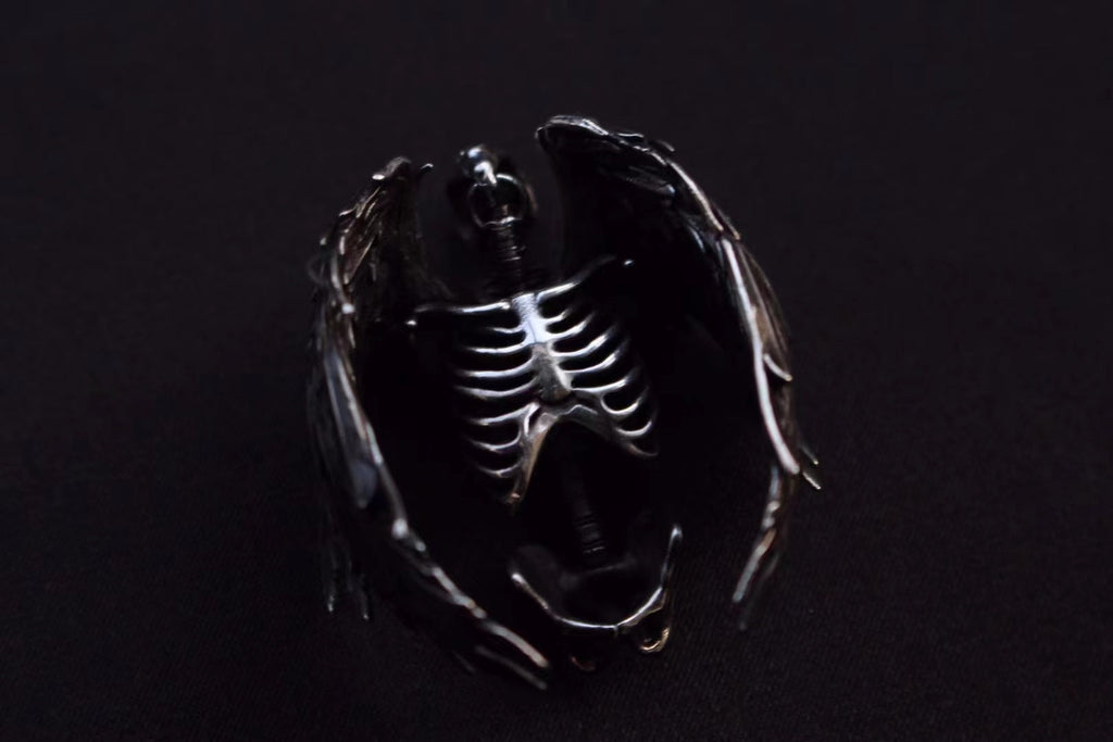 Sterling Silver Old Guard Vintage Men's Pendant