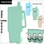 Silicone Ice Tray Ice Cube Mold Large Capacity Easily Removable Mold Kitchen Gadget Pi-Mart