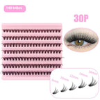 5D Messy 40p 60p Thick Hot Melt False Eyelashes Pi-Mart
