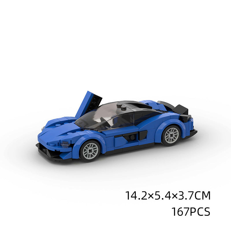 Children's Toys Car Model Sports Car And Small Particle Building Blocks MOC Educational Toys Pi-Mart