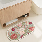 Bathroom Absorbent Non-slip Carpet Floor Mat Pi-Mart