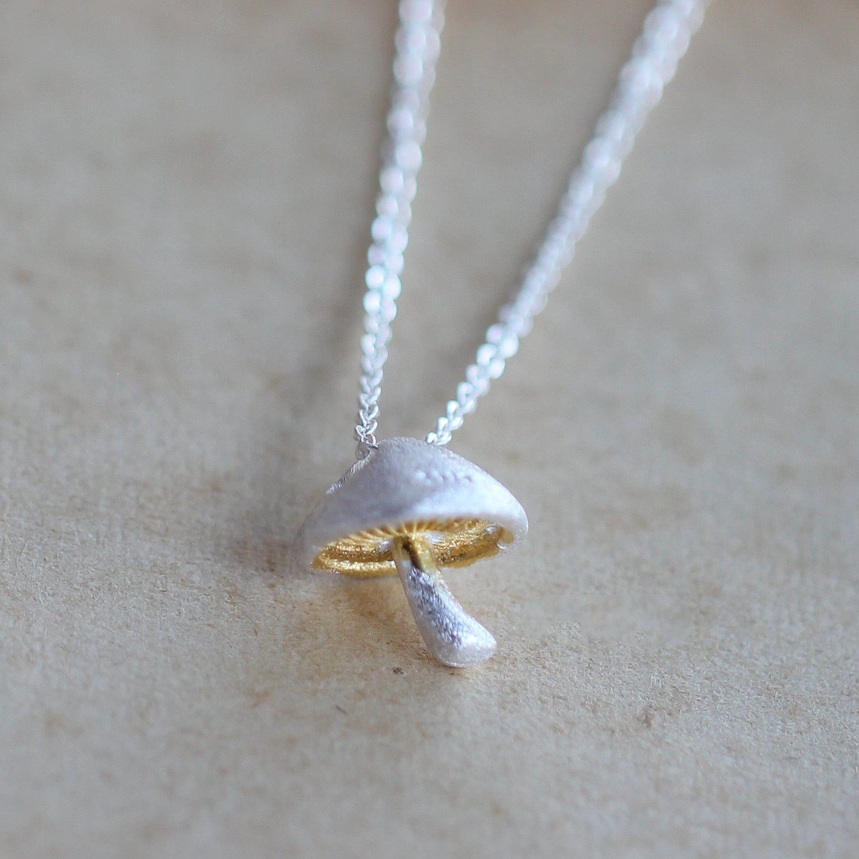 Mushroom Necklace - SJB-DIAMOND ELITES
