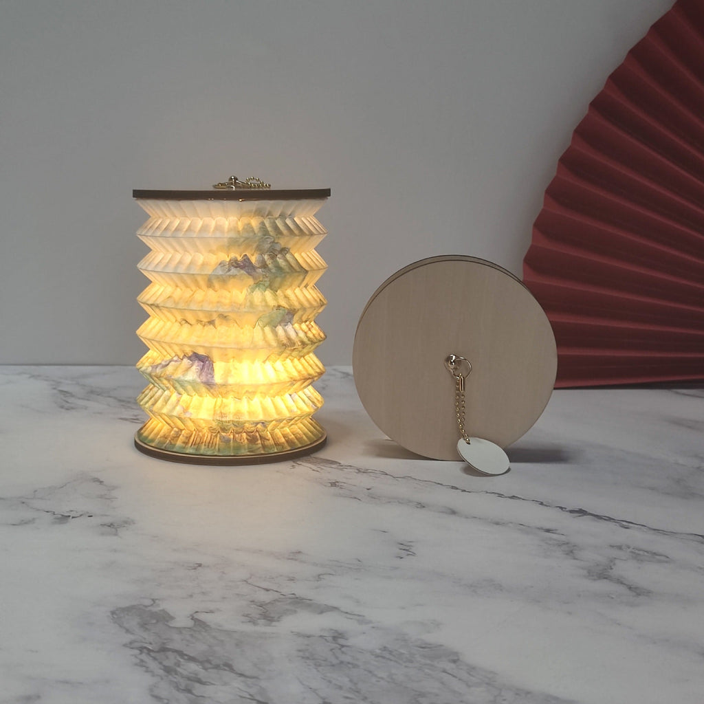 Folding Small Lantern For Cultural And Creative Gifts Pi-Mart