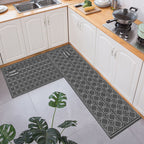 Kitchen Floor Mat Absorbent Oil Absorption Carpet Bedside Rug Non-slip Mat Pi-Mart