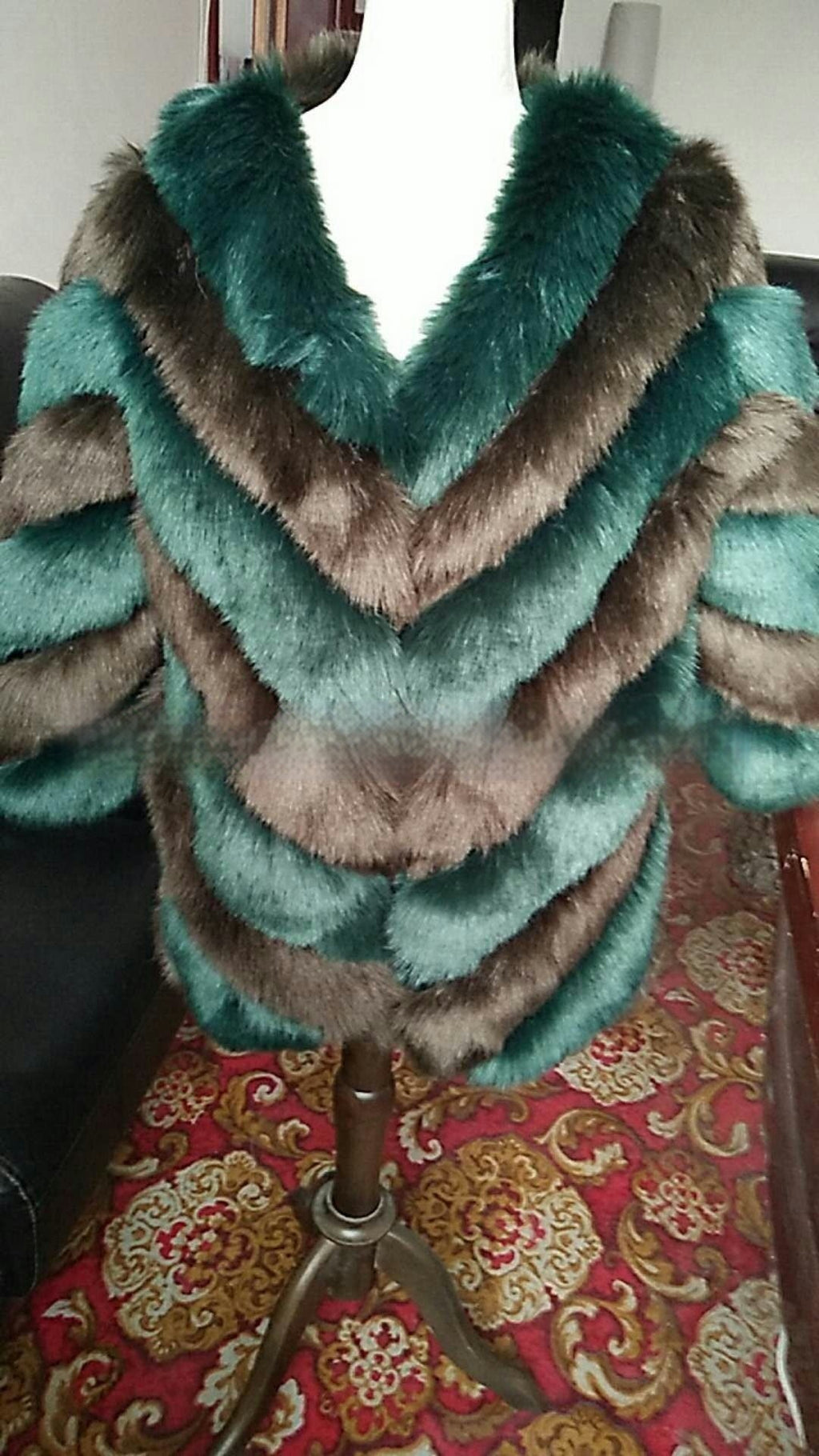 Fashion Personalized Fur Coat For Women Pi-Mart
