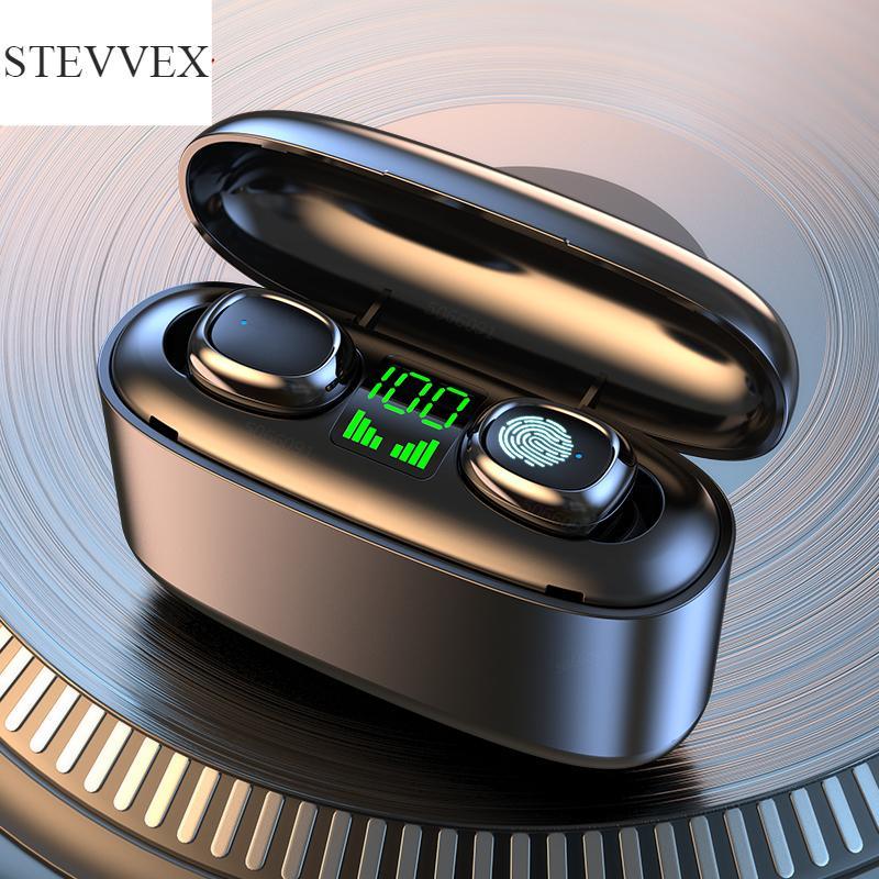 STEVVEX Wireless Headphones  Bluetooth Earphones 5.0 with Mic Sports Waterproof Headsets Touch Control Mini In-ear Music Earbuds - SJB-DIAMOND ELITES