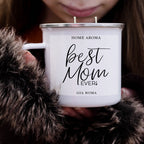 Mothers Day Candle Mug 16oz Reusable Metal Candle Soy Gift BandsCo Straps