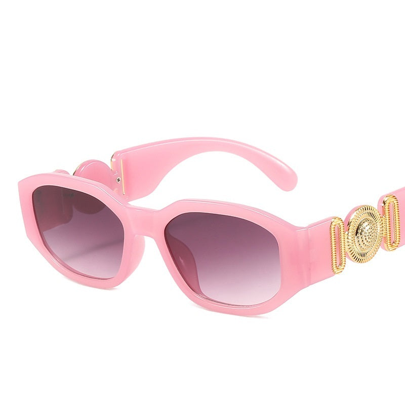 Retro Cutting Lens Gradient Square Sun Glasses UV400 - SJB-DIAMOND ELITES