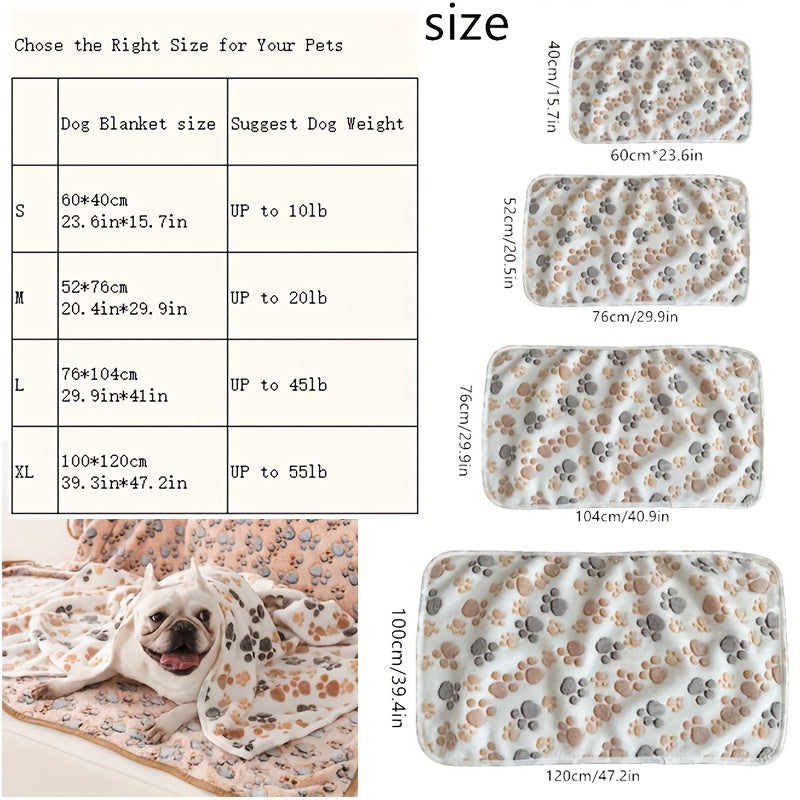 Pet Blanket Coral Velvet Flannel Dog Cat Quilt Dog Bed Mat Dog Blanket Lootquake LLC
