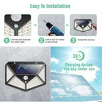 Solar Lamp With Motion Detector - SJB-DIAMOND ELITES