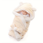 Soft & Warm Velvet Fleece Baby Blanket - Perfect Swaddling & Bedding Set for Newborns! Lootquake LLC