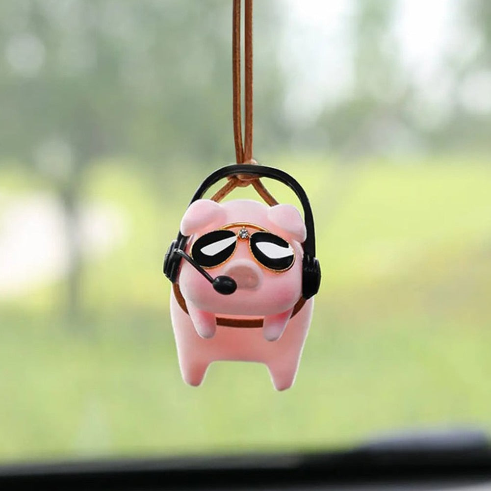 Swing Pig Car Interior Ornament - SJB-DIAMOND ELITES