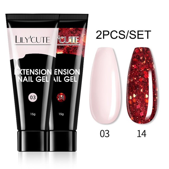 Extension Gel Set - SJB-DIAMOND ELITES