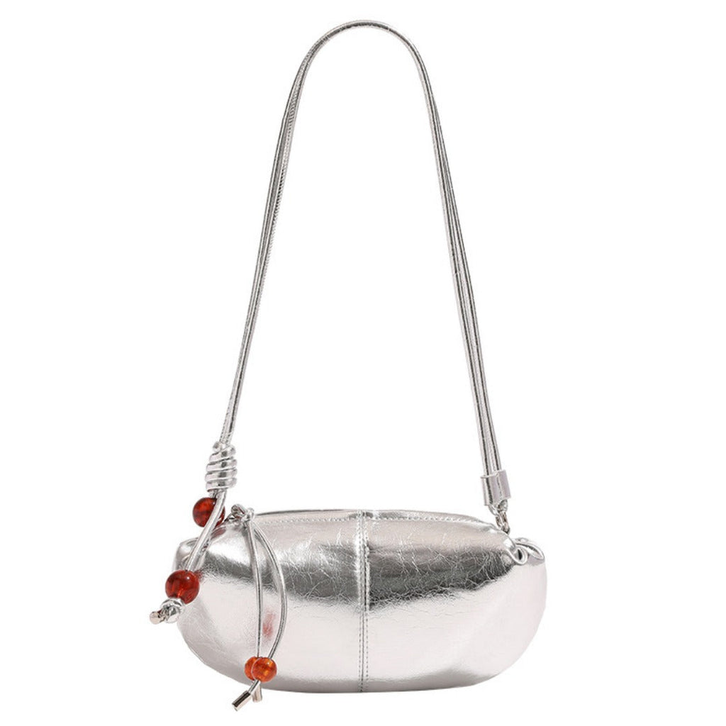 Small crossbody bag for women, metallic purse, armpit bag for women, fashion commuter shoulder crossbody bag - SJB-DIAMOND ELITES