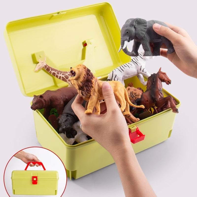 Simulation Of Animal Toy Model Sets Pi-Mart