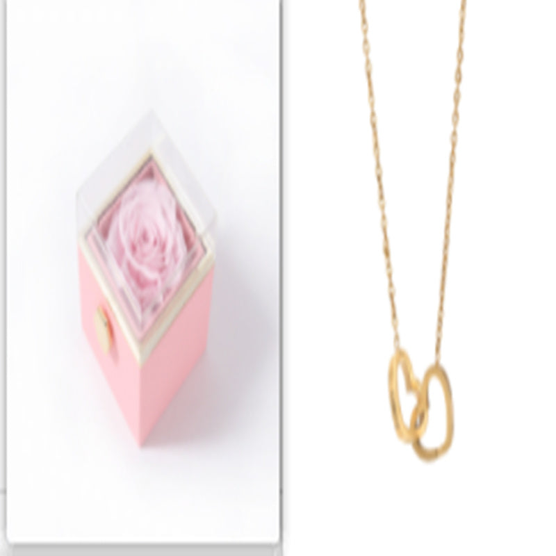 Simple Stainless Steel Plating Love Engraved Necklace Pi-Mart