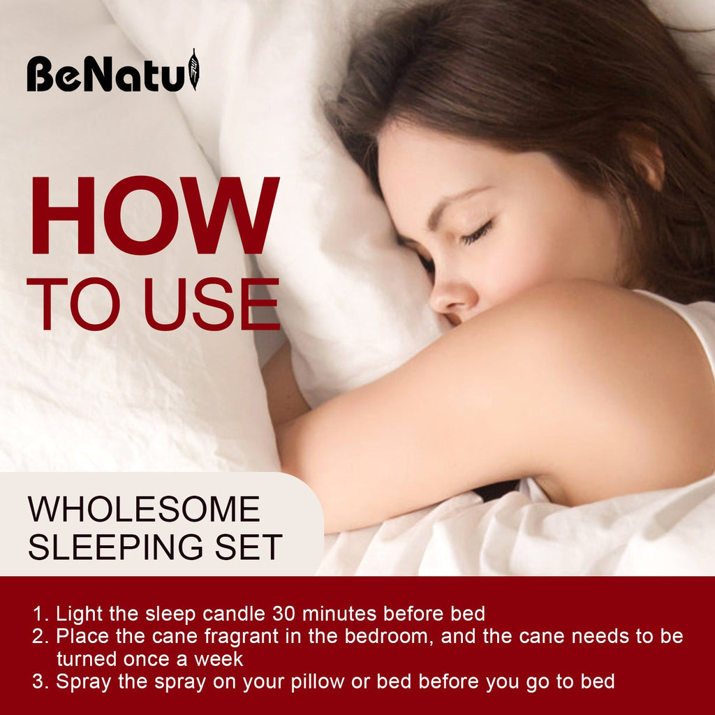 Dream Night Trio: Sleep Spray, Scented Candle, Reed Diffuser, Fast Sleep And Refreshing Fragrance, Formaldehyde-Free, Easy to Use, Good Helper for Sleep Lootquake LLC