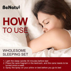 Dream Night Trio: Sleep Spray, Scented Candle, Reed Diffuser, Fast Sleep And Refreshing Fragrance, Formaldehyde-Free, Easy to Use, Good Helper for Sleep Lootquake LLC