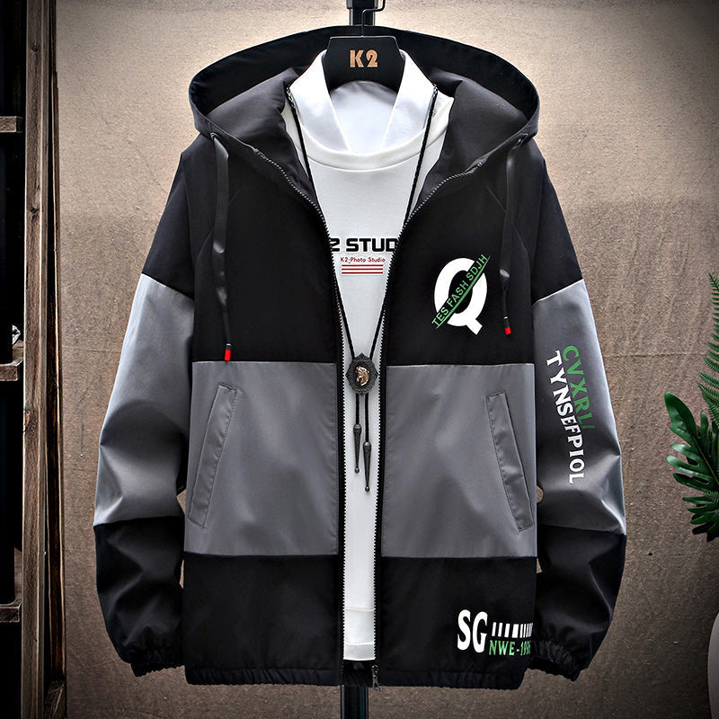 Spring And Autumn Youth Junior High School Student Jacket Trend Korean Style Clothes Pi-Mart