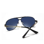 Luxury NEW Model Business  Men Square Polarized Sunglasses Male Eyewear Aviation Alloy Frame With UV400 Protection and High Quality Metal Frame - SJB-DIAMOND ELITES