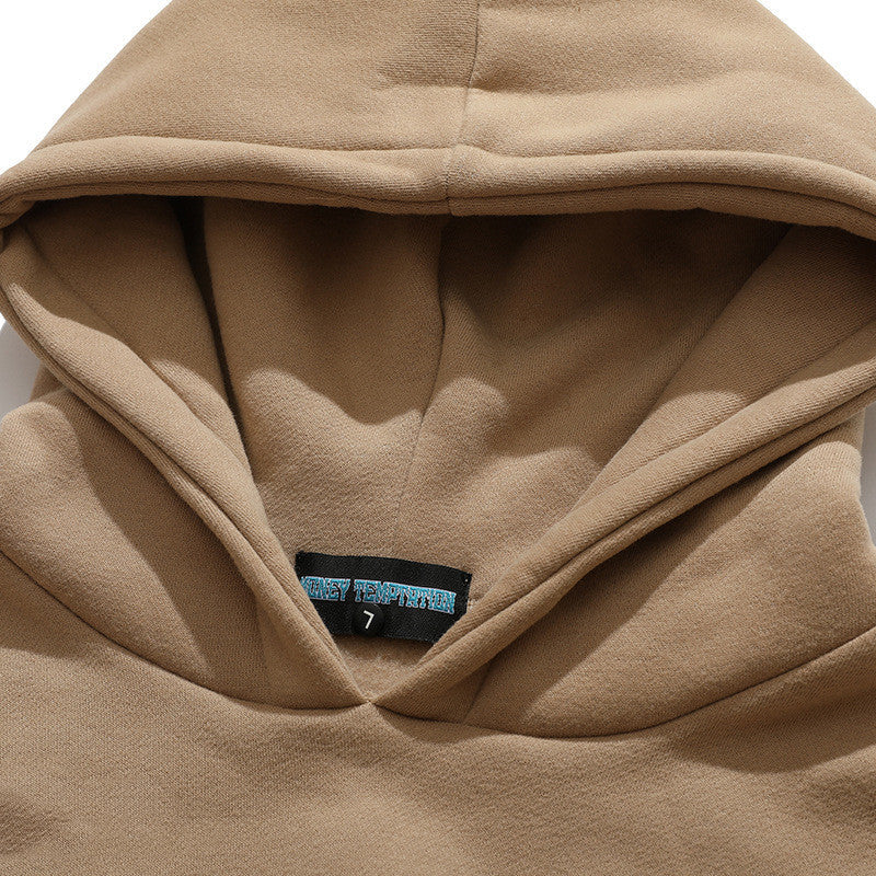 Men's Printed Couple Loose Hooded Sweatshirt Pi-Mart