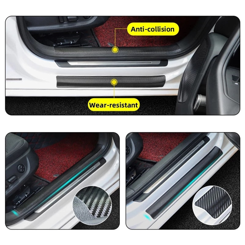 Carbon Fiber Car Sticker Protector - SJB-DIAMOND ELITES