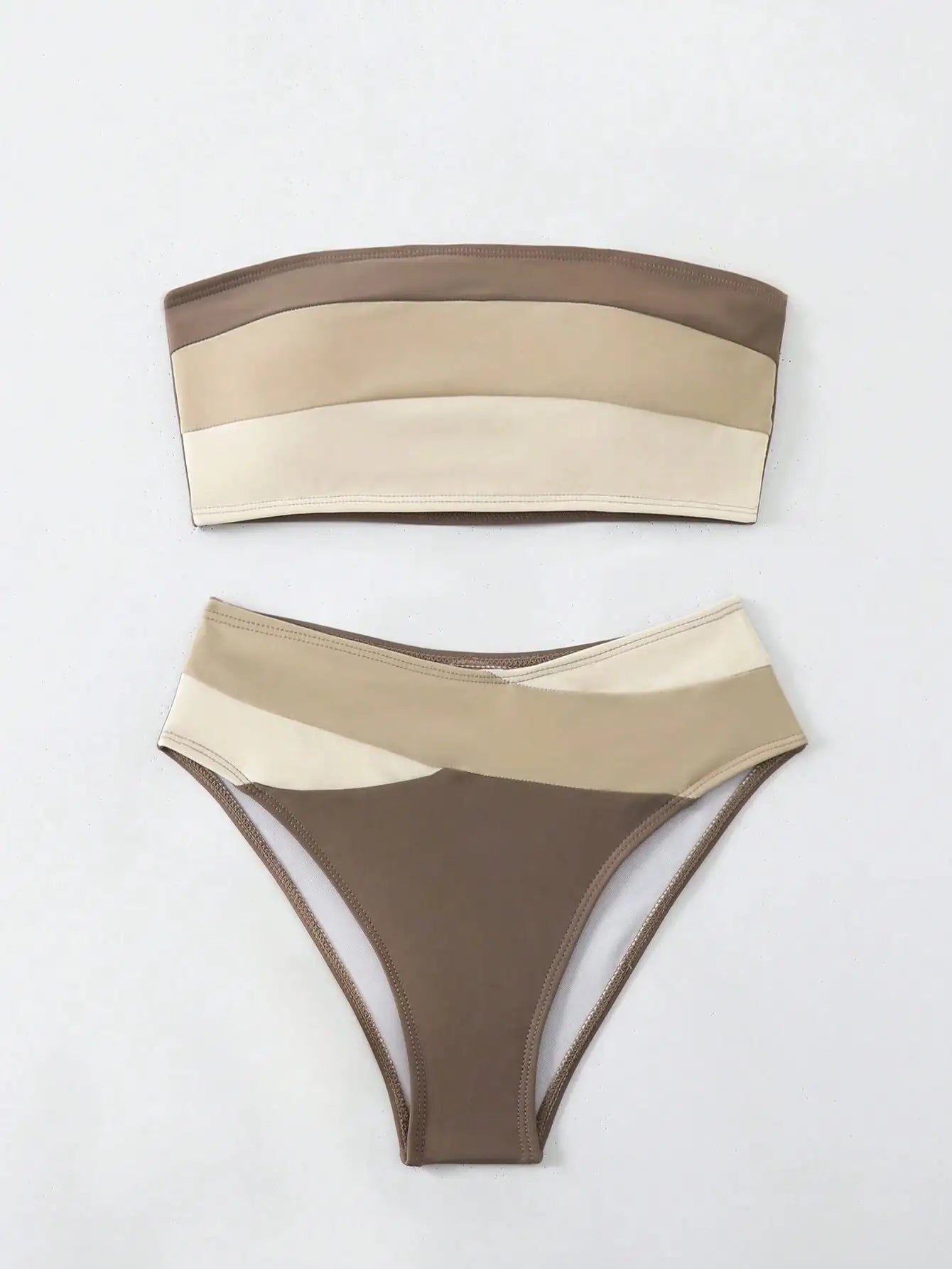 Women's Two-piece Casual Swimsuit P269 Decor - SJB-DIAMOND ELITES