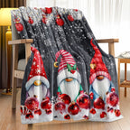 1pc Christmas Throw Blanket, Christmas Party Decorations Blanket, New Year Gift Bed Blanket, Christmas Gift For Couch Bed Sofa Office Camping