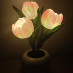 Flowerpot Potted Table Lamp - SJB-DIAMOND ELITES