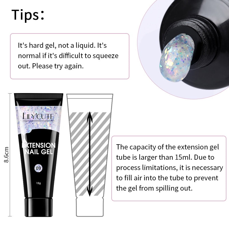 Extension Gel Set - SJB-DIAMOND ELITES