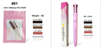 Four-in-one Cosmetic Brush Four-color Highlight Lip Liner Eyeliner Eyebrow Pencil Pi-Mart