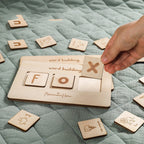 Montessori Early Education Wooden English Word Board Pi-Mart