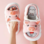 Lovely Animals Bedroom Slippers Pi-Mart
