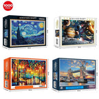1000 Pieces Puzzles Educational Toys Scenery Space Stars Educational Puzzle Toy for Kids/Adults birthday Gift - SJB-DIAMOND ELITES