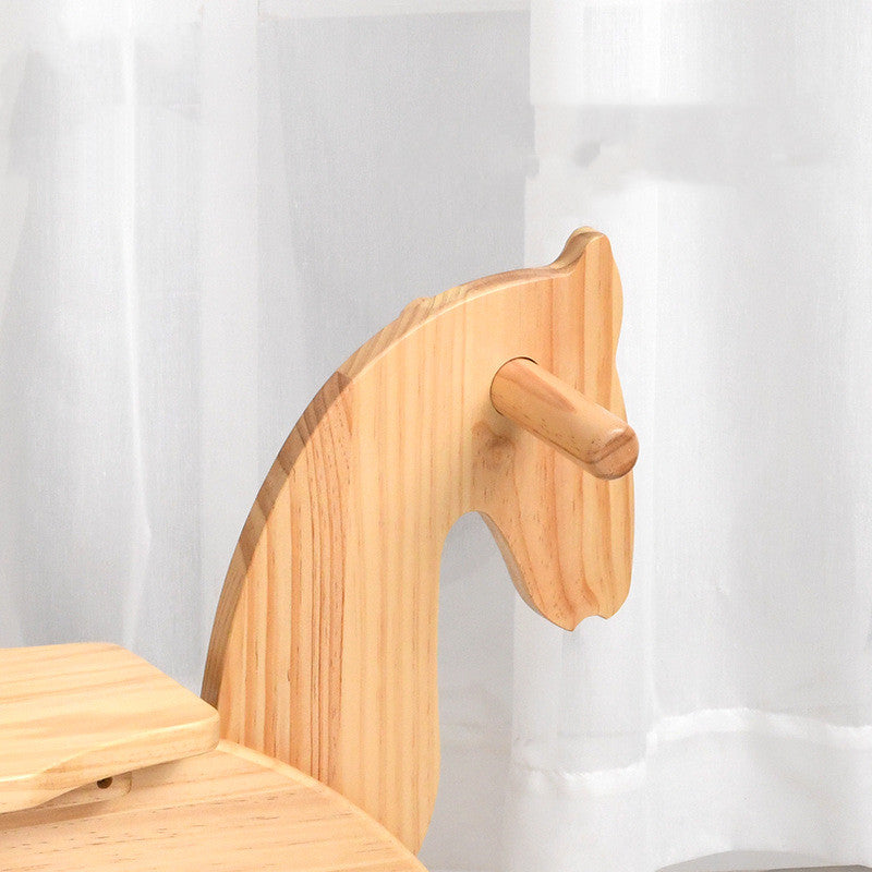 Moon Boat Children Rocking Horse Lootquake LLC