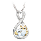 Infinity Ring Necklace - SJB-DIAMOND ELITES