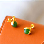 Delicate Dainty And Minimalist Flower Bud Earrings Pi-Mart