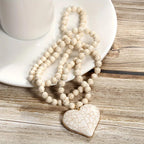 Vintage Ethnic Style Handmade Knotted Beaded Necklace Pi-Mart