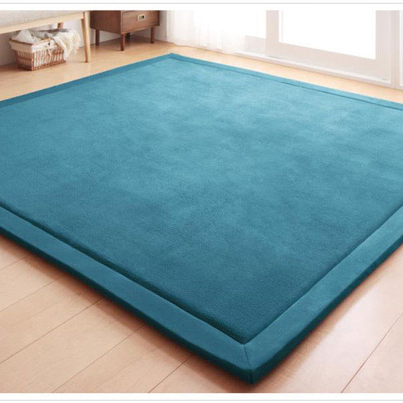 Thick Coral Velvet Carpet Tatami Crawling Non-slip Mat Pi-Mart