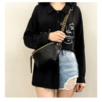 Fashionable Fanny Pack – Stylish Crossbody Chest Bag & Waist Purse for Women, Perfect for Everyday Use with Adjustable Fashion Chain - SJB-DIAMOND ELITES