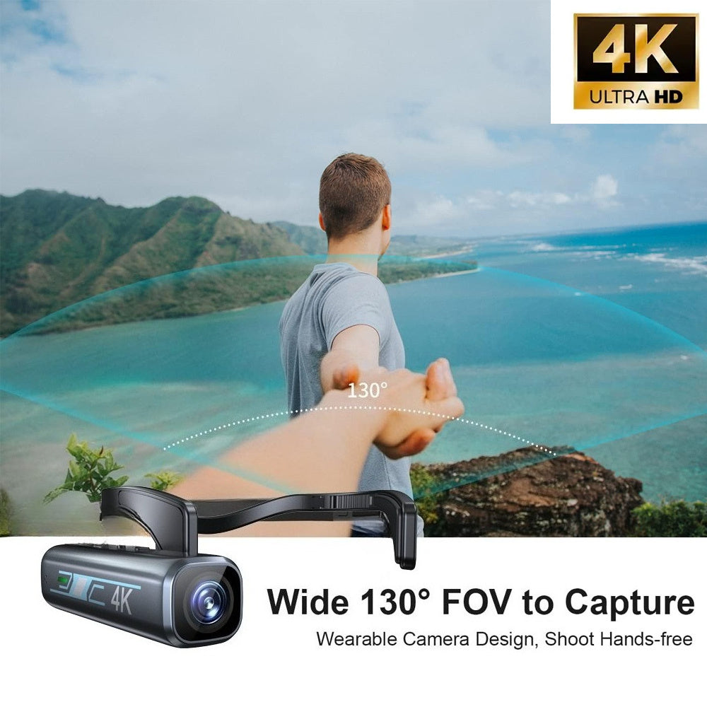 4K 30FPS Action Camera, 120 Wide Angle Lens, Image Stabilization, Manual Controls, Gray and Black, Perfect Father'S Day Gift Lootquake LLC