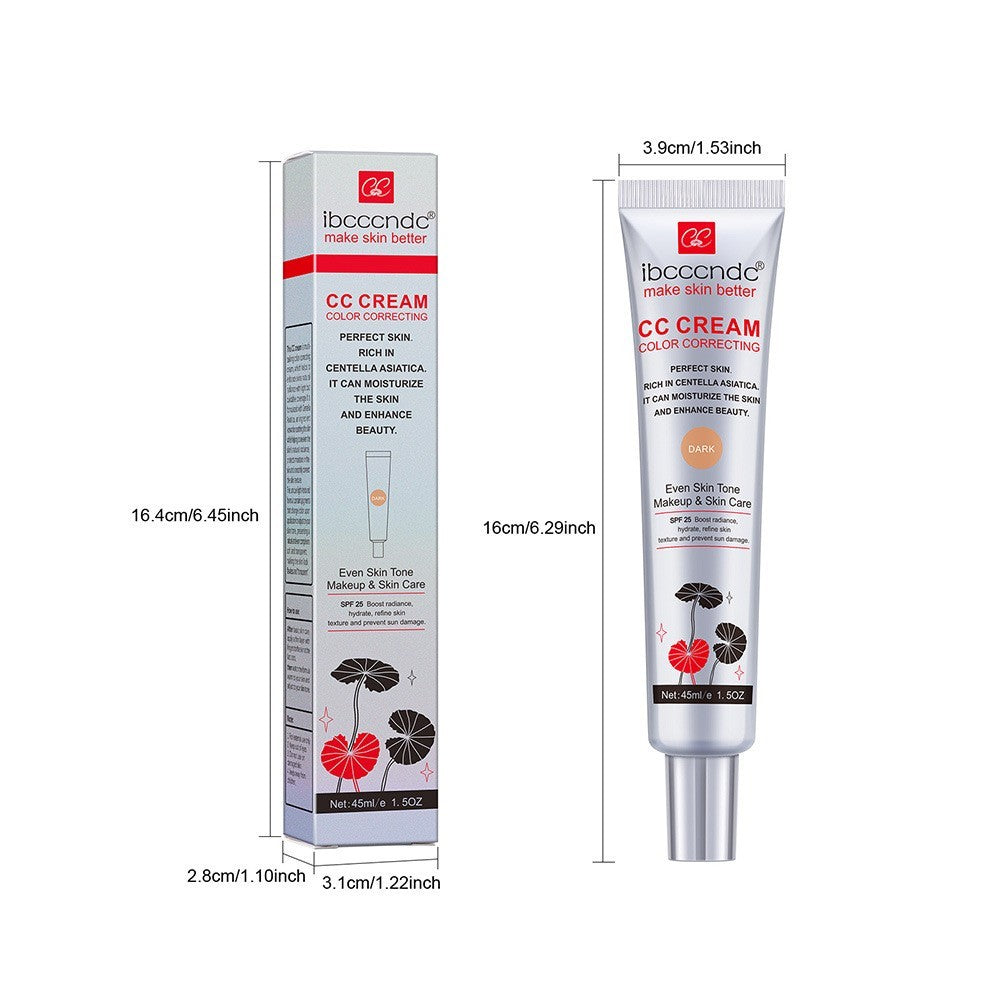Moisturizing Correcting CC Cream Waterproof Anti-sweat Makeup Before Concealer Lasting Women Makeup Protect Skin Erborian Make Lootquake LLC