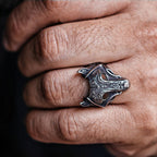 Men's Viking Ring - SJB-DIAMOND ELITES
