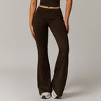 Wool Pleated High Waist Running Pants