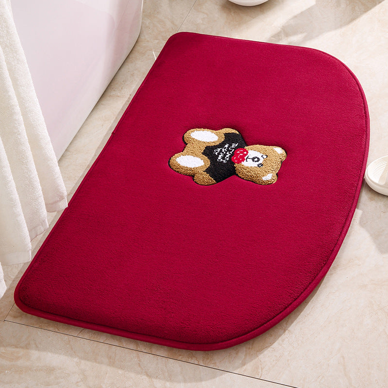 Absorbent Non-slip Living Room Bathroom Floor Mat Pi-Mart